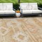 Edge Collections - 10' x 14' - Brown - Southwestern Indoor Outdoor Washable Area Rug - 1 Piece